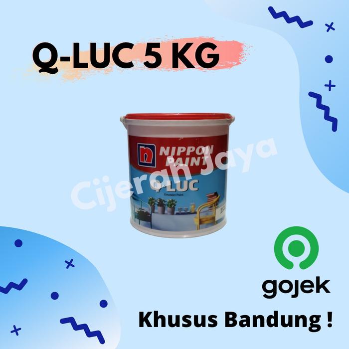 Gambar Cat Tembok Q Luc / Q-Luc / Qluc 5 kg Nippon Paint dari TB Cijerah Jaya undefined Tokopedia