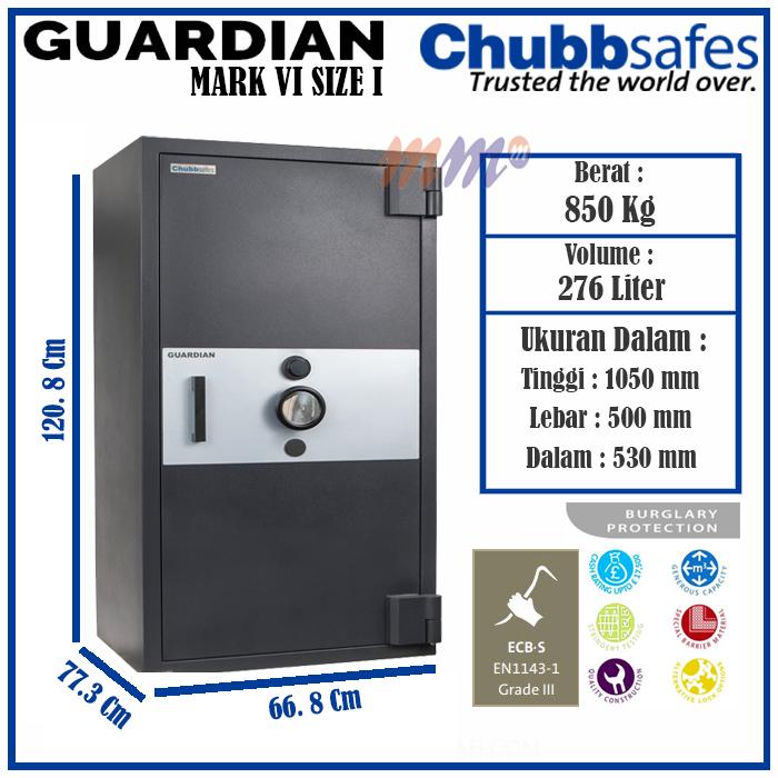 Gambar Brankas Chubbsafes Guardian Size 1 Tinggi 120 Cm Tahan Api & Bongkar dari IBAD OFFICE SUPPLIES undefined Tokopedia
