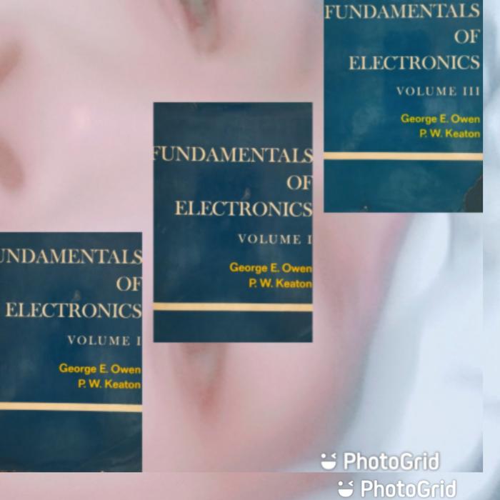 Gambar Buku bekas Fundamentals of electronics vol 1,2 dan 3 by George E.Owen dari Nyingnyingbook's undefined Tokopedia