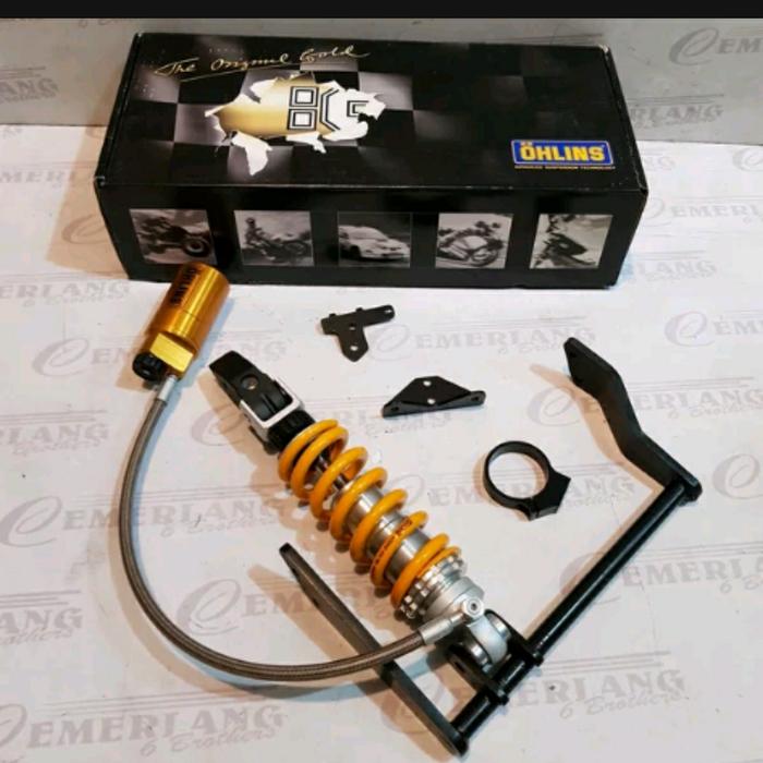 Gambar Monoshock Ohlins Tabung Set Bracket For Aerox 155 Original dari Cemerlang6Brothers undefined Tokopedia