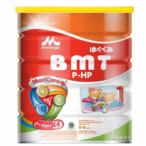 Gambar Susu Morinaga BMT 1 P-HP PHP 800gr (Anti Alergi) dari Little Feet Baby undefined Tokopedia