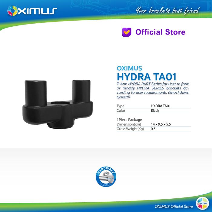Gambar BRACKET OXIMUS HYDRA YL YD PART - T ARM dari Oximus Indonesia undefined Tokopedia