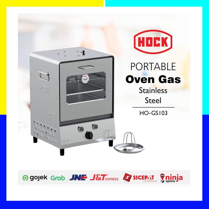 Jual Oven Gas Portable Hock Stainless Steel HOGS103 Kota Depok