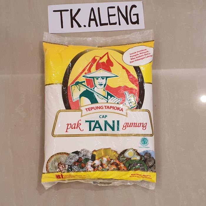 Gambar Tepung Tapioka Cap Pak Tani Gunung 500 gram dari Toko Aleng Jaya undefined Tokopedia