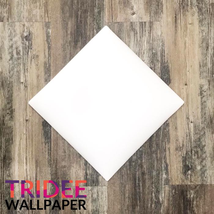 Gambar Leather Headboard Wallpanel Sticker | Panel Kulit Kasur Stiker Dinding - Putih dari Tridee Wallpaper undefined Tokopedia