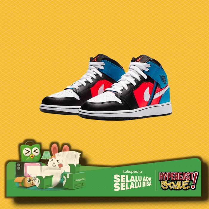 Jual SEPATU AIR JORDAN 1 MID TRI COLOR RIBBONS ORIGINAL SNEAKER - 40 -  Jakarta Selatan - Hypebeastyle | Tokopedia