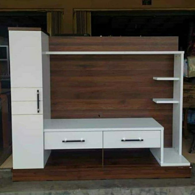 Gambar bufet tv minimalis modern dari KembarJayaMebel undefined Tokopedia