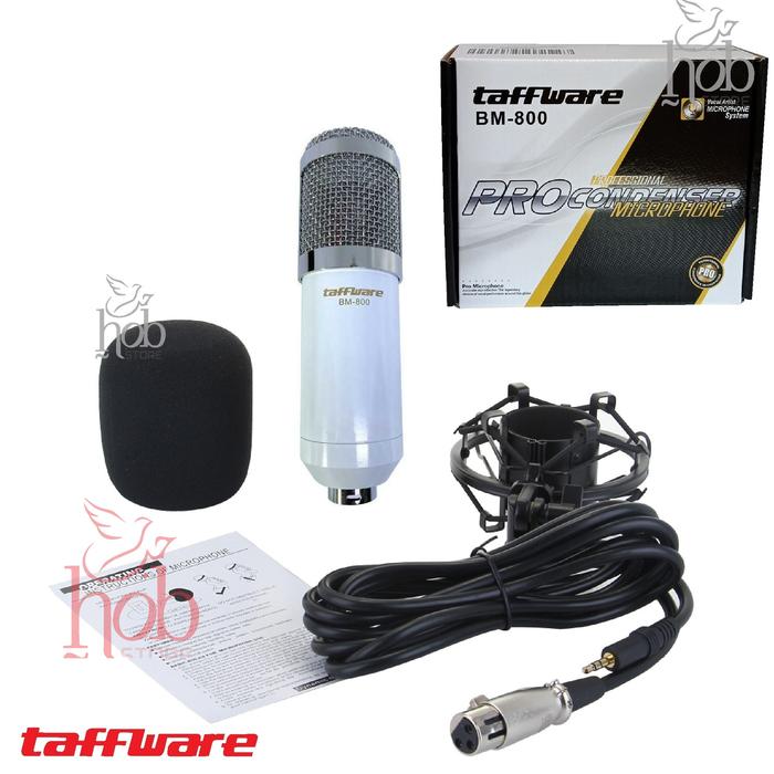 Jual Taffstudio BM800 Microphone BM 800 Mikrofon Studio with Shock ...