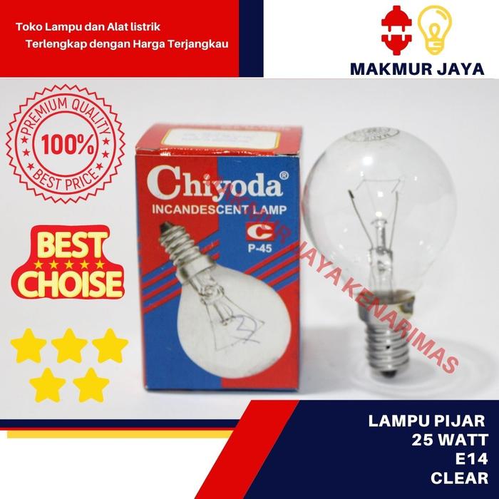 Gambar Lampu Pijar E14 Pingpong Frosted 25W/Pijar E14 25W Susu/Lampu Pijar - Pijar dari MAKMUR JAYA KENARIMAS undefined Tokopedia