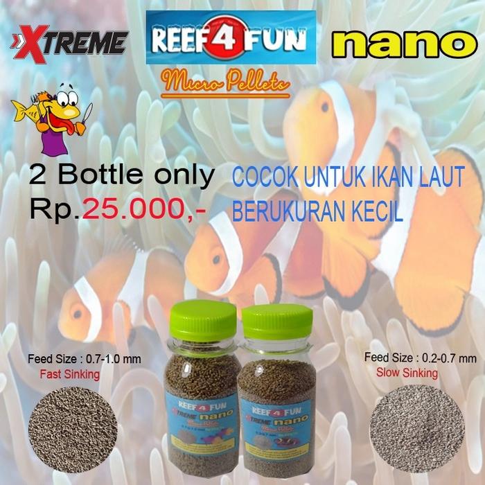 Gambar Paket pelet ikan hias laut nano nemo dari Marinelifestore undefined Tokopedia