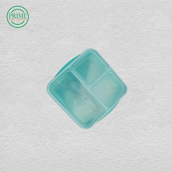 Gambar Clio Nara 2112 Lunch Box Ompreng Tempat Makan - Ungu, Extra Bub Wrap dari Prime Plastic Houseware undefined 2 Tokopedia