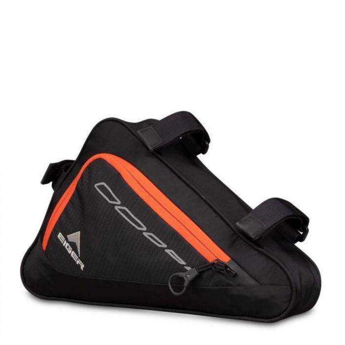 Gambar Tas Frame Sepeda Eiger Cycling Triangle Bag Randonne - Hitam dari TD SPEEDSHOP undefined Tokopedia