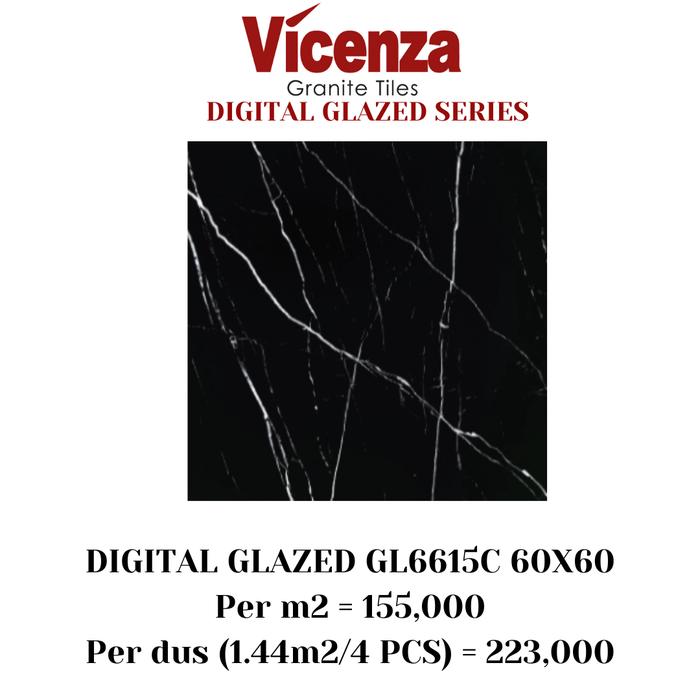 Jual Keramik Granite Granite Tile Lantai Dinding 60x60 Hitam Glazed