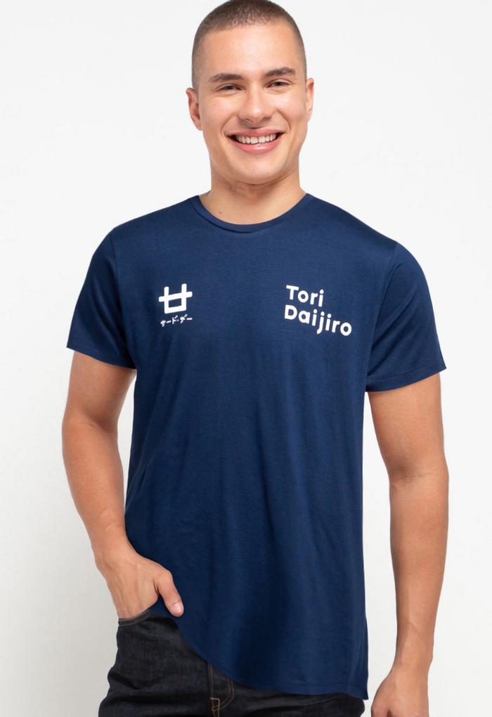Gambar Third Day MTB41Y s-s Men Logo3 cst tori navy Digital Kain Kaos Printing Sablon Spandex Tangan Light Nyaman - Navy, S dari THIRD DAY undefined Tokopedia