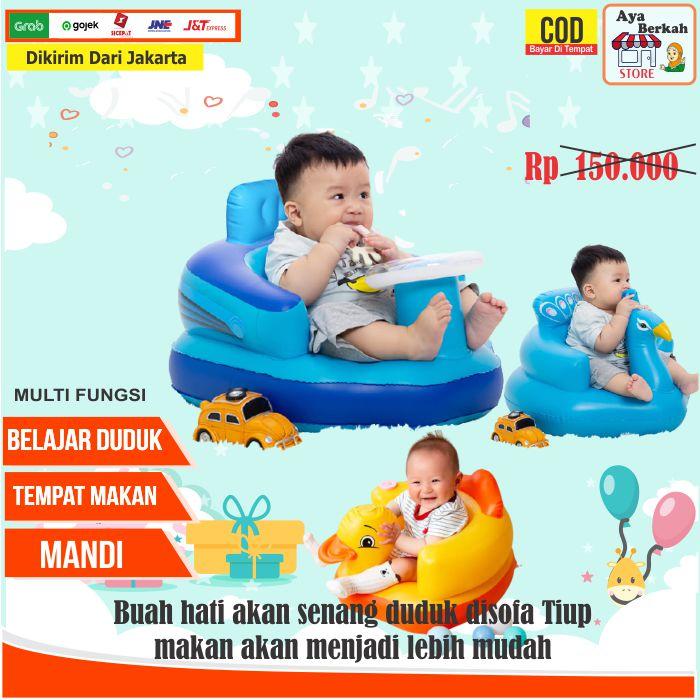 Gambar Sofa kursi tempat duduk bayi model pompa tiup bebek seat Mobil Merak - Bebek dari ayaberkahonline undefined Tokopedia