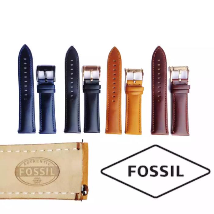 Jual Tali Fossil 22MM Leather Strap 