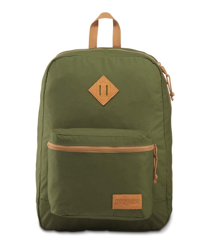 Gambar Tas Ransel JanSport Super Lite New Olive W/Dijon Brown dari Jansport Shop ID undefined Tokopedia