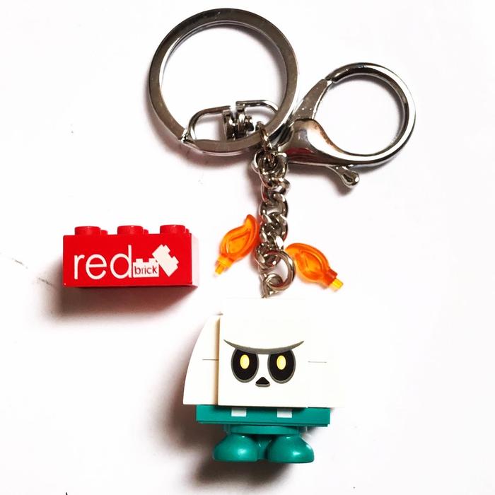 Gambar Gantungan Kunci / Bagcharm LEGO Super Mario Character - Bone Goomba dari Red Brick Indonesia undefined Tokopedia