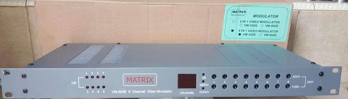 Rf Modulator Matrix Jual RF Modulator Matrix VM-550E 8 in 1 (VHF) - Kota Palembang ...