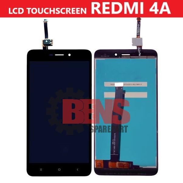 Gambar LCD + TOUCHSCREEN XIAOMI REDMI 4A - Hitam dari BENS SPAREPART undefined Tokopedia