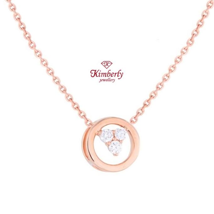 Gambar Liontin Berlian KPD618410 - Kimberly Jewellery - RoseGold dari Kimberly Jewellery Online Kota Administrasi Jakarta Selatan Tokopedia