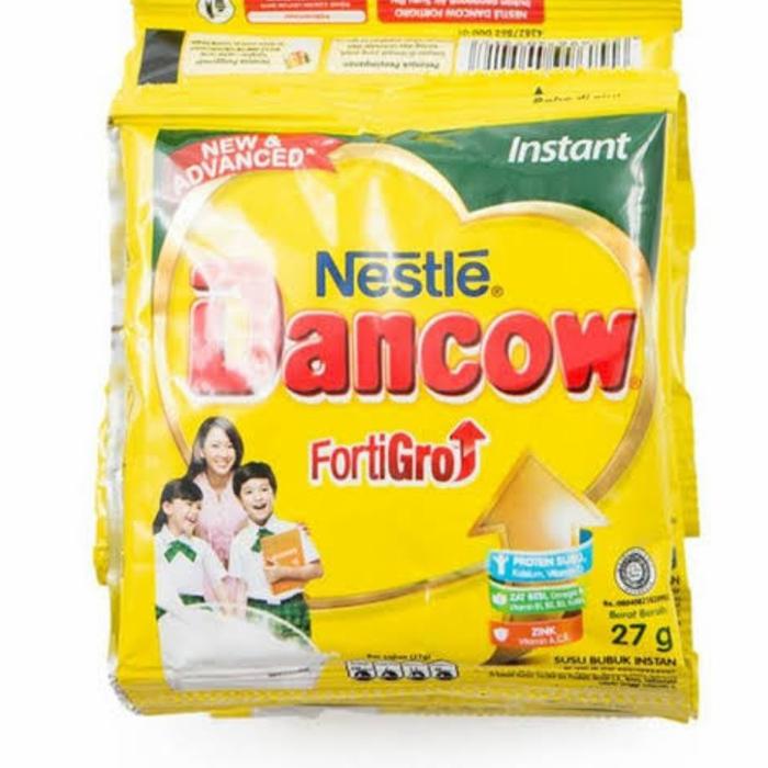 Gambar SUSU BUBUK DANCOW SACHET 27 GRAM dari waine shop undefined Tokopedia
