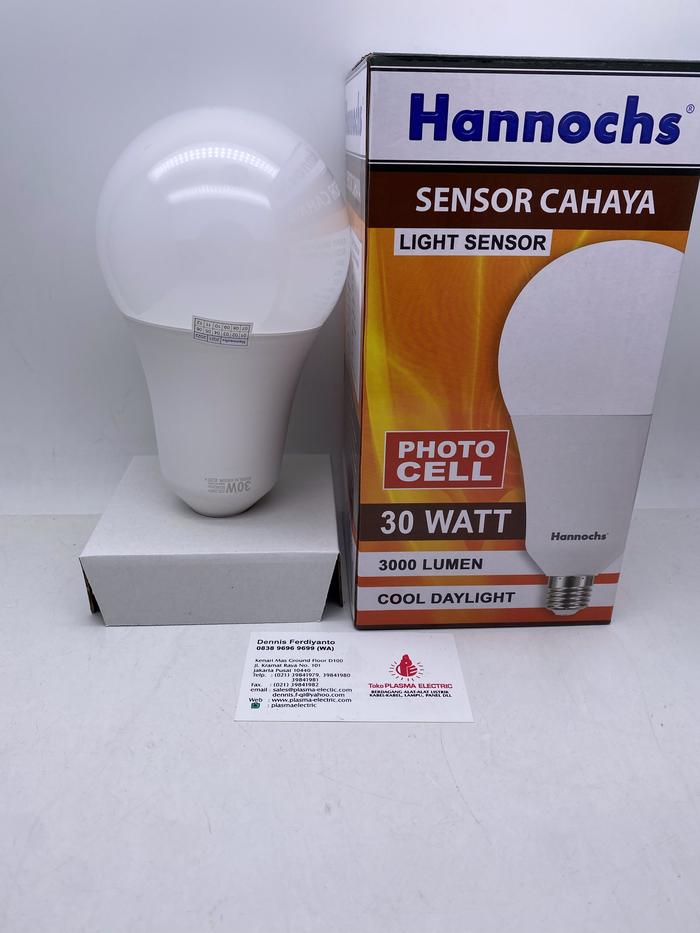 Gambar LAMPU LED SENSOR CAHAYA LIGHT SENSOR 30W 30 W 30WATT 30 WATT HANNOCHS dari Plasma electric undefined Tokopedia