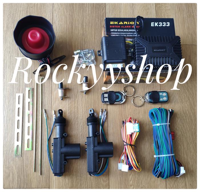 Gambar PAKET ALARM MOBIL PICKUP dan switch pintu - ek333 dari Rockyyshop undefined Tokopedia