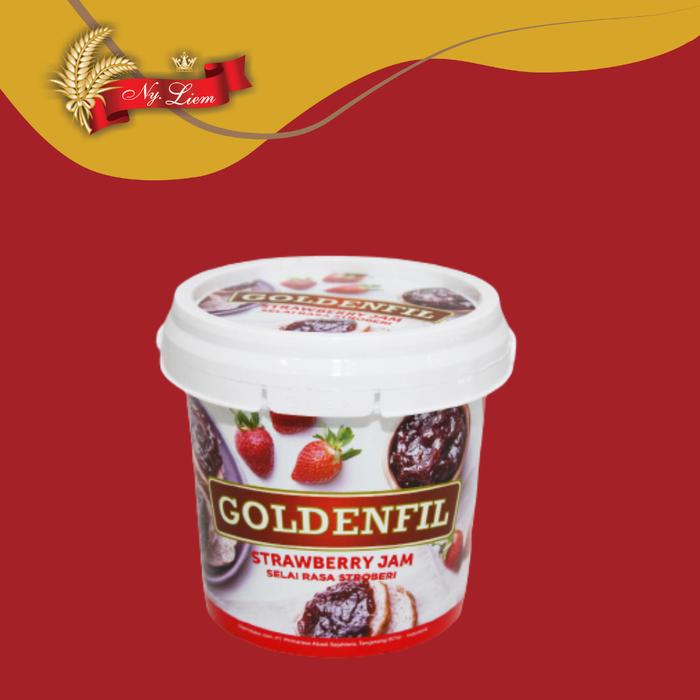 Gambar GOLDENFIL Selai Stroberi / Strawberry Jam 1 kg dari TBK Ny Liem undefined Tokopedia
