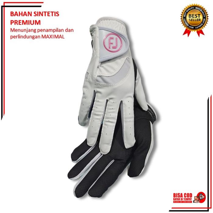 Gambar Golf Glove Ladies Sarung tangan cewek Kulit Leather Sepasang - 18 dari assa-rajut undefined Tokopedia