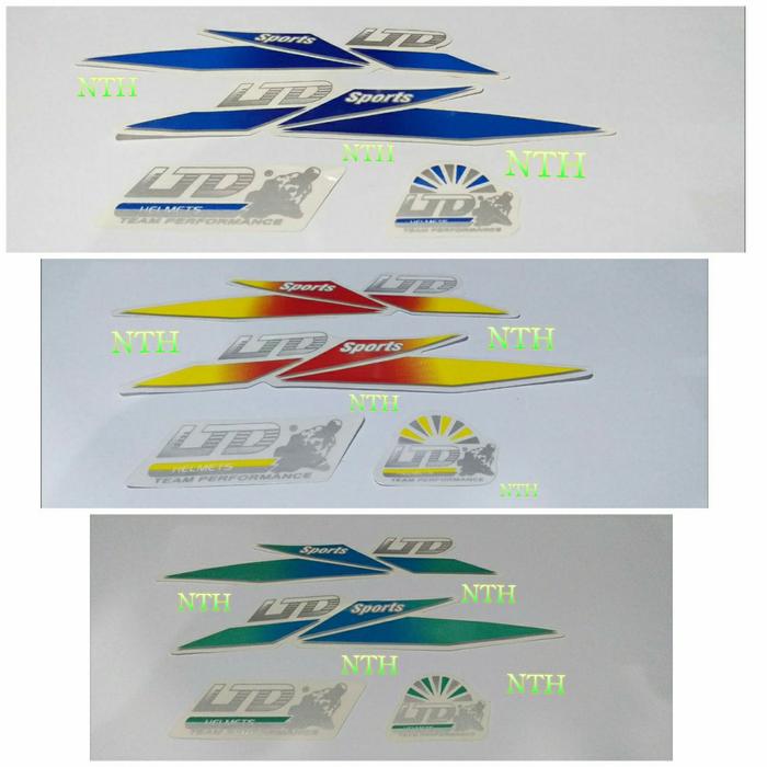 Gambar Stiker Helm Ltd | Fasci Garden