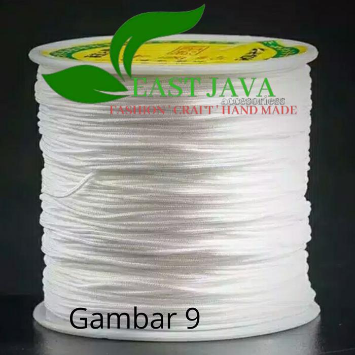 Gambar Bahan Craft Tali Karet Elastis Untuk Membuat Gelang - Putih dari EAST JAVA accesories undefined Tokopedia