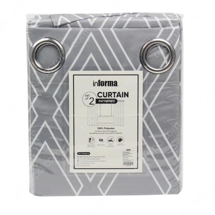 Gambar GORDEN/CURTAIN ABU INFORMA MURAH dari Bebeh_jastip undefined Tokopedia