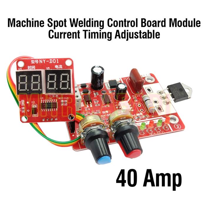Gambar Spot Welding Machine Control Board Module Current Timing Adjustable - 40A dari Mitra Abadi Official_NEW undefined Tokopedia