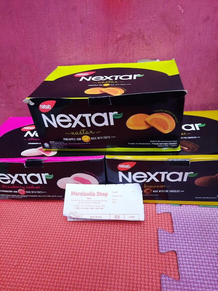 Gambar Nextar Nastar 1 Dus 10 pcs (Nanas Coklat atau Kelapa) Nexstar Brownis dari Marsiaulia undefined Tokopedia