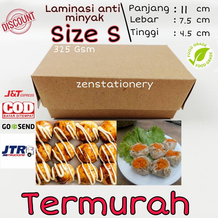 Gambar paper lunch box size s termurah snack bisa cod - ktebalan 290 g dari zenstationery undefined Tokopedia