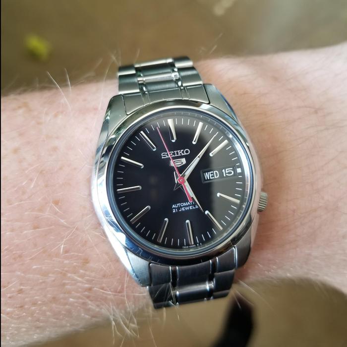 Jual Seiko 5 SNKL45K1 Automatic Jam Tangan Pria Original Ori - Kota  Tangerang - Grande Mania Online | Tokopedia