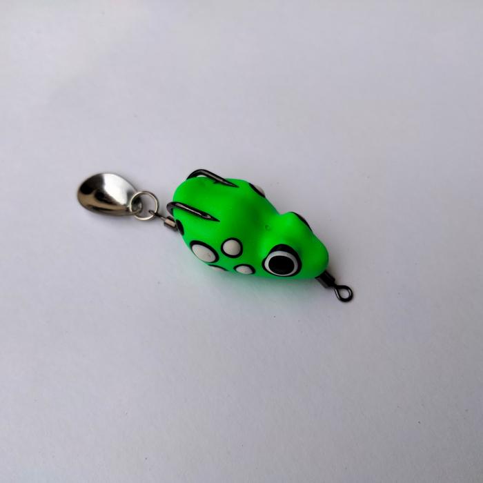 Gambar soft frog mini 2,5cm - Hijau dari Petrick fishing undefined Tokopedia