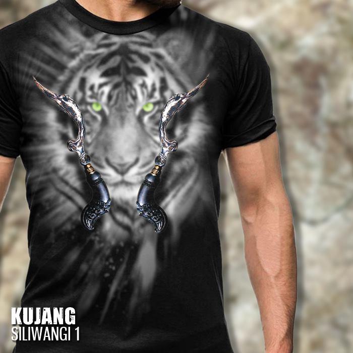 Gambar KAOS KUJANG | Kaos Kujang Harimau Siliwangi | Kaos Maung Macan - KUJANG 1, ANAK (No. Brp?) dari kaos3dbagus undefined Tokopedia
