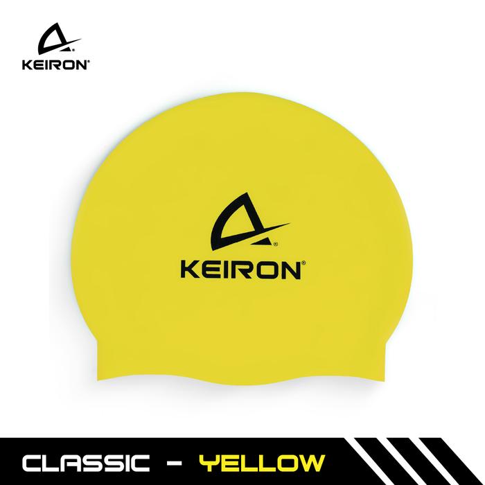 Gambar Keiron Women’s Swimming Classic Cap 100% Silicone, Fit and Soft - Kuning dari Keiron undefined Tokopedia
