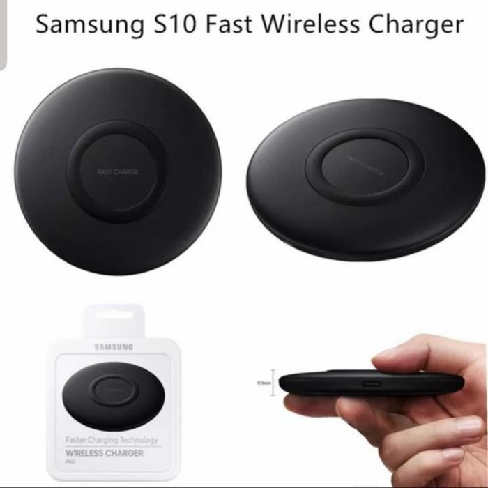 Jual Wireless Charger PAD Samsung S10/S9/S8/ Note 8/9/10/20 Fast - Main Image