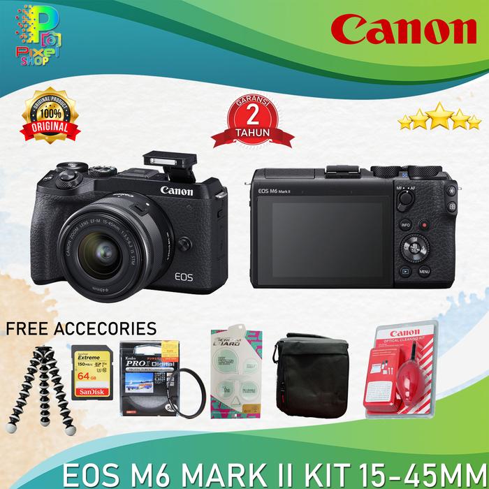 Canon G7x Canon 80d Vs M6 Mark Ii CANON EOS M6 MARK II KIT 15-45MM
