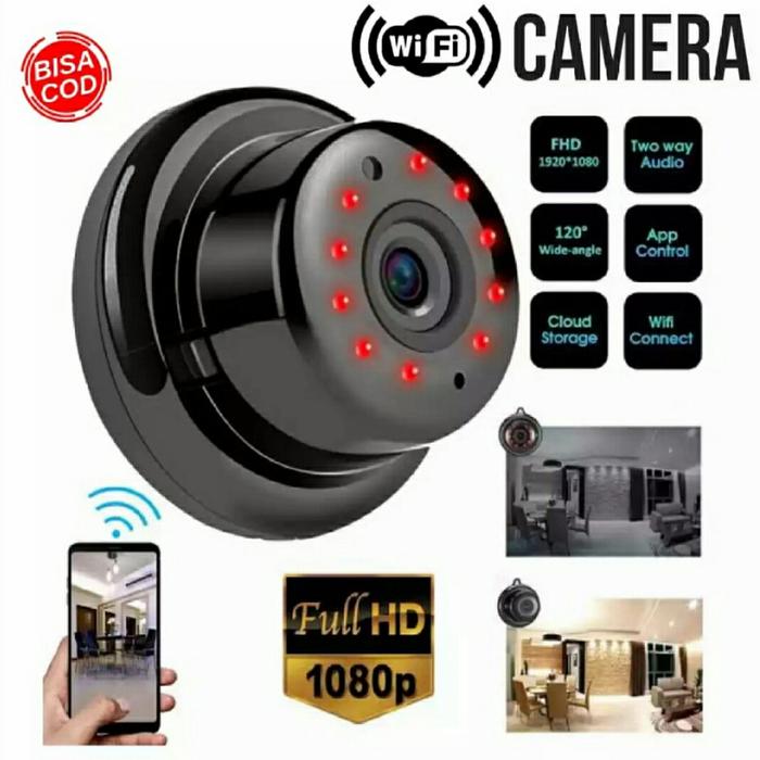Gambar Ip camera CCTV MINI V380 A1 Spy Kamera wifi Full HD wireless dari Digital Camera Cctv99 undefined Tokopedia