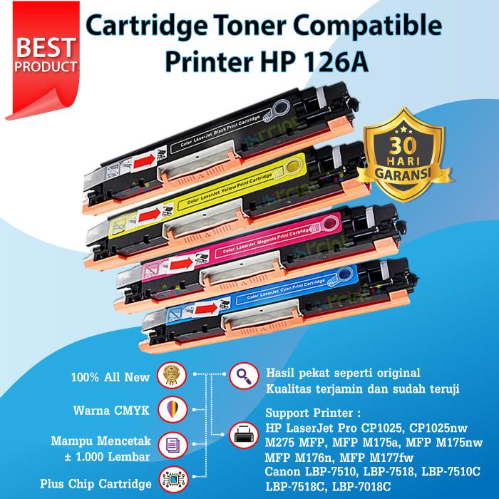 Jual Cartridge Toner HP 1025 CP1025 Compatible - Kuning - Jakarta Timur -  FixPrint Jakarta | Tokopedia