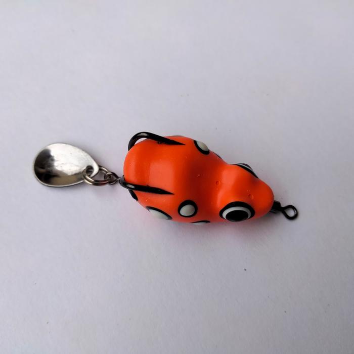 Gambar soft frog mini 2,5cm - Orange dari Petrick fishing undefined Tokopedia