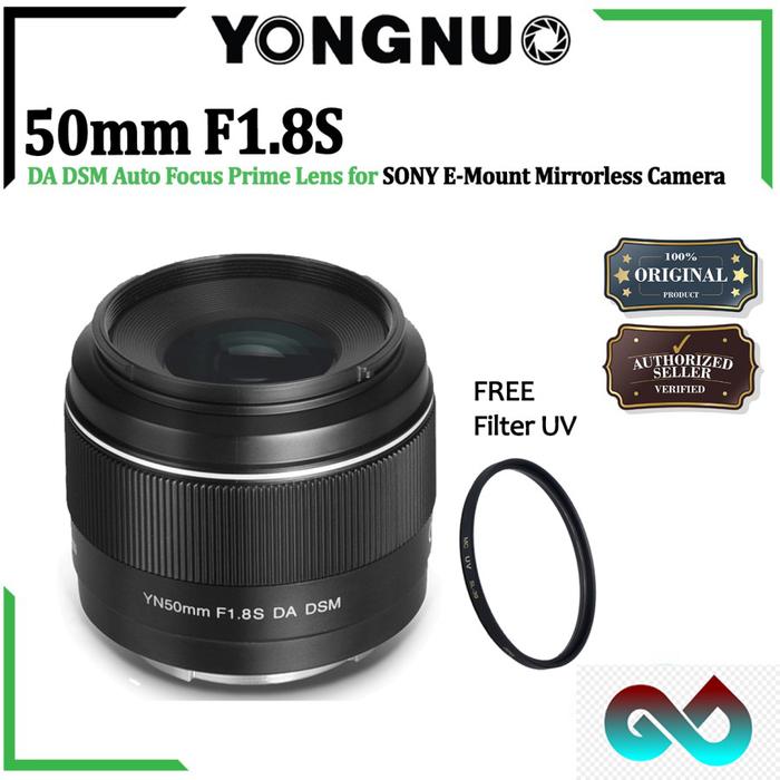 Lensa Fix Sony A6000 50mm Prime Lens Jual Yongnuo Lensa 50mm Auto
