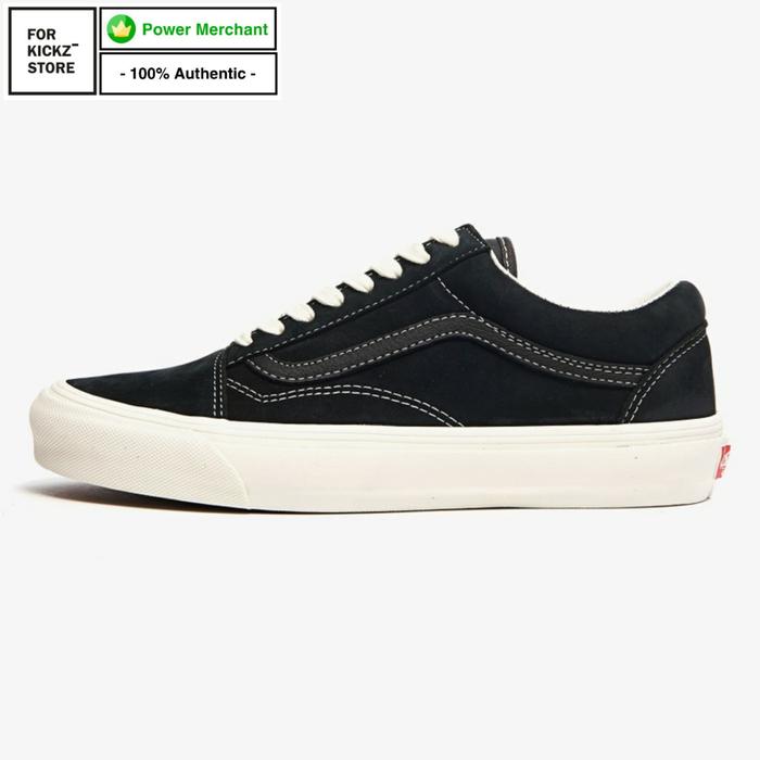 Jual VANS OLD SKOOL VAULT OG LX NUBUCK LEATHER REVEN BLACK 42