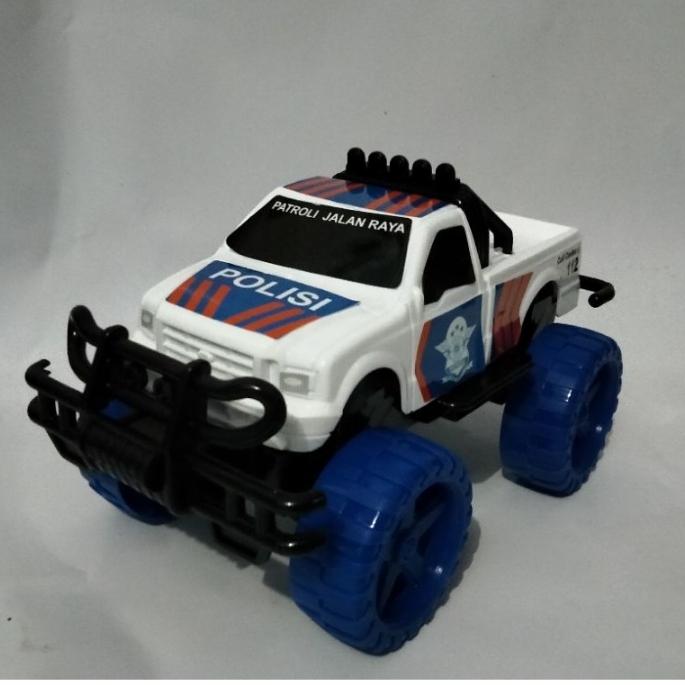 Gambar mobil jeep polisi tarik kring dari sasha toys 1 undefined Tokopedia