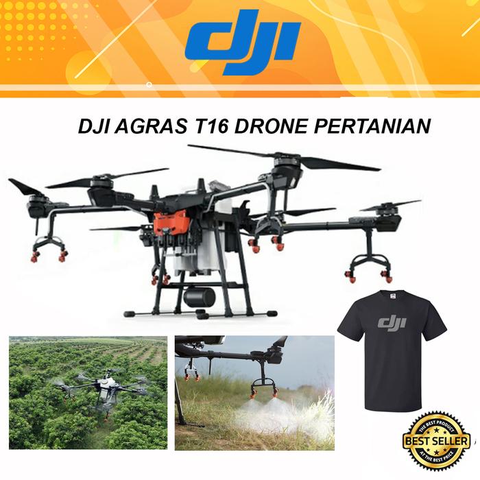 Jual DJI AGRAS T16 - Agricultural Spraying Drone T 16 PERTANIAN DESINFEKTAN  - Jakarta Pusat - Pusat Droncam | Tokopedia