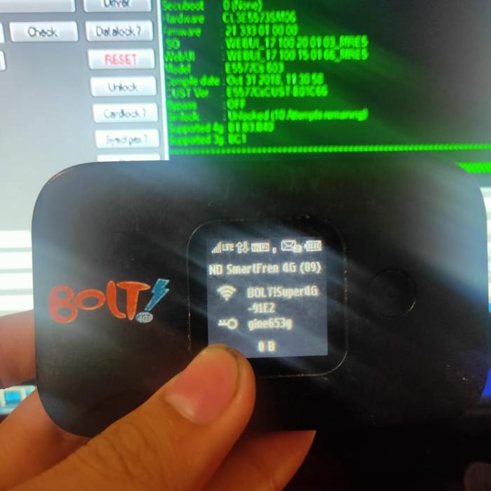 Gambar Modem Bolt Slim2 Max E5577 Unlock - All 4g Operator - logo bolt dari ModemInternet undefined Tokopedia